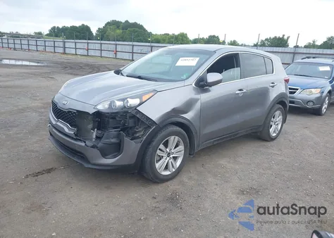 2019 Kia Sportage Lx z USA, uszkodzony, nr VIN KNDPM3AC2K7530171